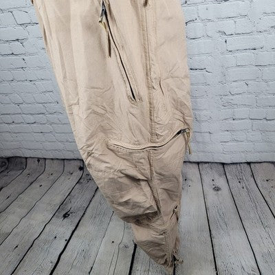 Carter Industries Tan Aramid Combat Vehicle Crewmen's Class 2 Coveralls Size XLS