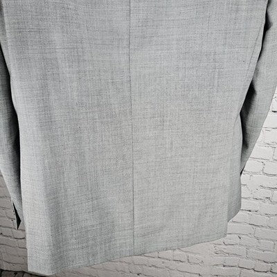Tommy Hilfiger Grey Wool Blend 2 Button Vented Notch Blazer Sport Coat 44R