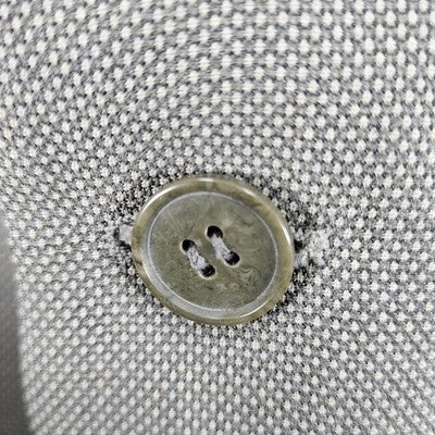 Georgio Giovanno Grey Wool Blend 3 Button Ventless Notch Blazer Sport Coat 43R