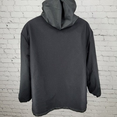 SXSW South By Southwest ATX Black Hooded Windbreaker Jacket Size Large L