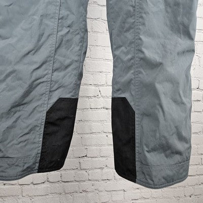 Marker Grey Zipped Pockets Straight Leg Snowboard Ski Pants Medium M (33x29)