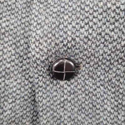 Oakton Limited Grey Tweed 2 Button Notch Blazer Sport Coat USA Made Size 50BL