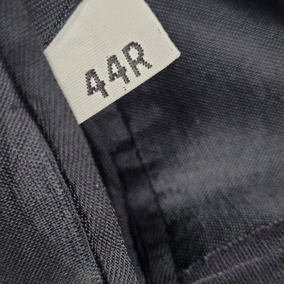 Austin Reed Navy 2 Button Notch Lapel Vented Blazer Sport Coat Jacket USA 44R