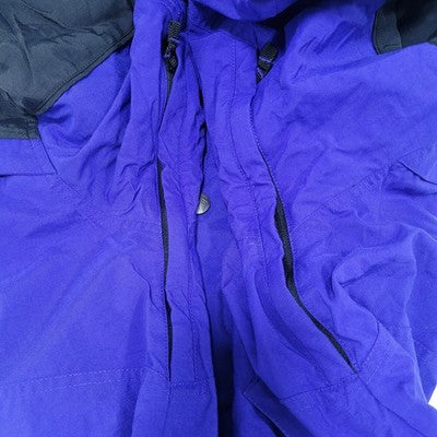 VTG Tyrolia By Head Blue Celtech Waterproof Hooded Insulated Ski Jacket Large L