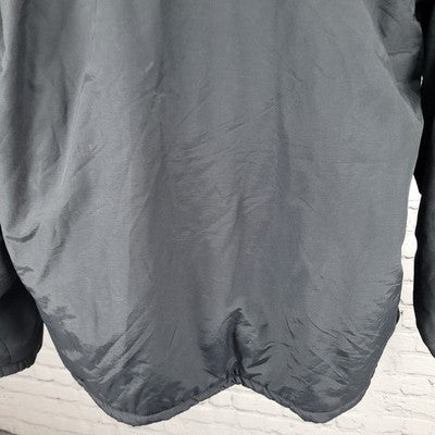Whites Canada Black Insulated Fleece Lined Removable Sleeves Full Zip Jacket XL