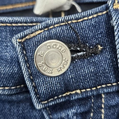 Rag & Bone Joshua Blue Skinny Low Rise Medium Wash Stretch Jeans USA 28 (28x30)