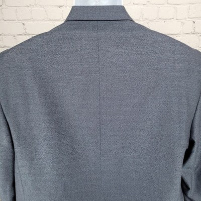 VTG Southhampton Blue 2 Button Vented Notch Blazer Sport Coat USA 43