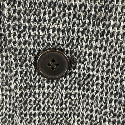 VTG TJW Mervyn's Grey Woven 2 Button Notch Blazer Sport Coat USA Made Size 42R