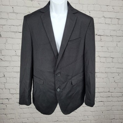 Public Notices Black 2 Button Notch Ventless Blazer Sport Coat Size Medium M