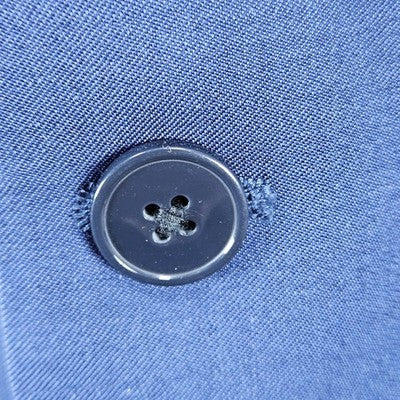 Calvin Klein Blue 2 Button Double Vented Notch Blazer Sport Coat Jacket 42 *read