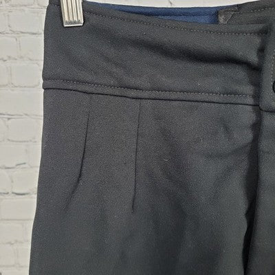 VTG Head Skiwear Schoeller Black Wool Blend Stirrup Ski Snow Pants 10 (26x26)