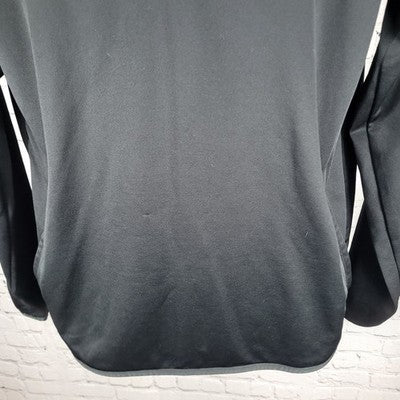 Louisiana Krewe FC Capelli Sport CS Dry Black Hooded 1/4 Zip Jacket Medium M