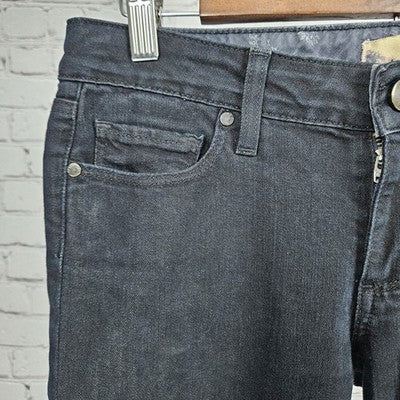 Paige Blue Denim Skyline 4-Way Comfort Stretch XLA Skinny Jeans USA 27 (28x28)