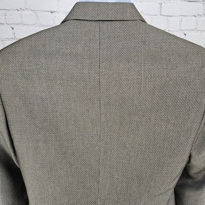 Owen Men’s Brown 1 Button Double Vented Peak Stretch Blazer Sport Coat 48 US 38