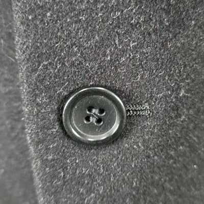 Majer Black 2 Button Single Vented Notch Blazer Sport Coat Italy Made 45