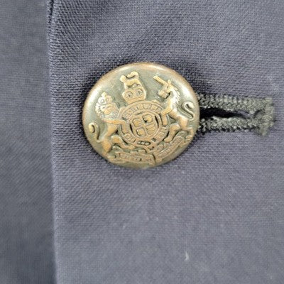 Jos A Bank Navy 100% Wool 2 Button Single Vented Notch Blazer Sport Coat 42R
