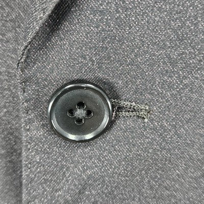 Suitor Black Red Slim Fit 2 Button Double Vented Peak Suit Blazer Sport Coat 40R