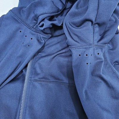 DELL Match Play World Golf Championships Navy Zip Stretch Lightweight Jacket M