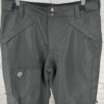 Special Blend Black Full Speed Insulated Snow Ski Pants Size Medium M (33x35.5)
