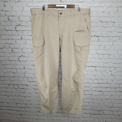 5.11 Tactical Beige Lightweight Cargo Pockets Utility Straight Leg Pants 42x30