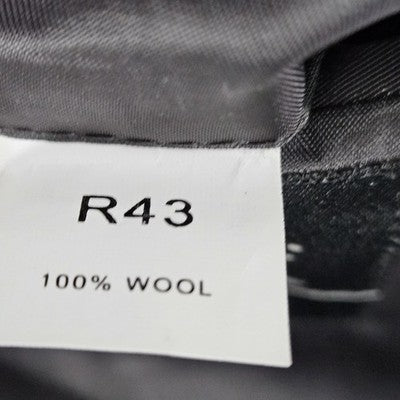Jos A Bank Grey 100% Wool 2 Button Single Vented Notch Blazer Sport Coat 43R