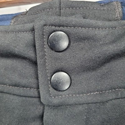 VTG Head Skiwear Schoeller Black Wool Blend Stirrup Ski Snow Pants 10 (26x26)