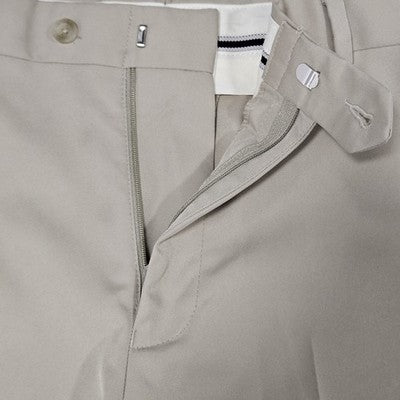 Jos A Bank Beige Traveler Tailored Fit Flat Front Straight Leg Dress Pants 32x30