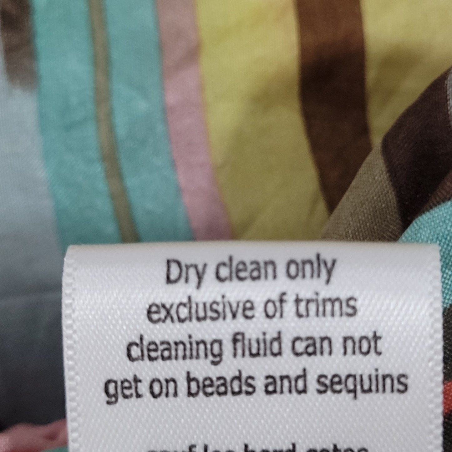 Nanette Lepore Multicolor 100% Silk Shell Accents Striped Lightweight Dress 4