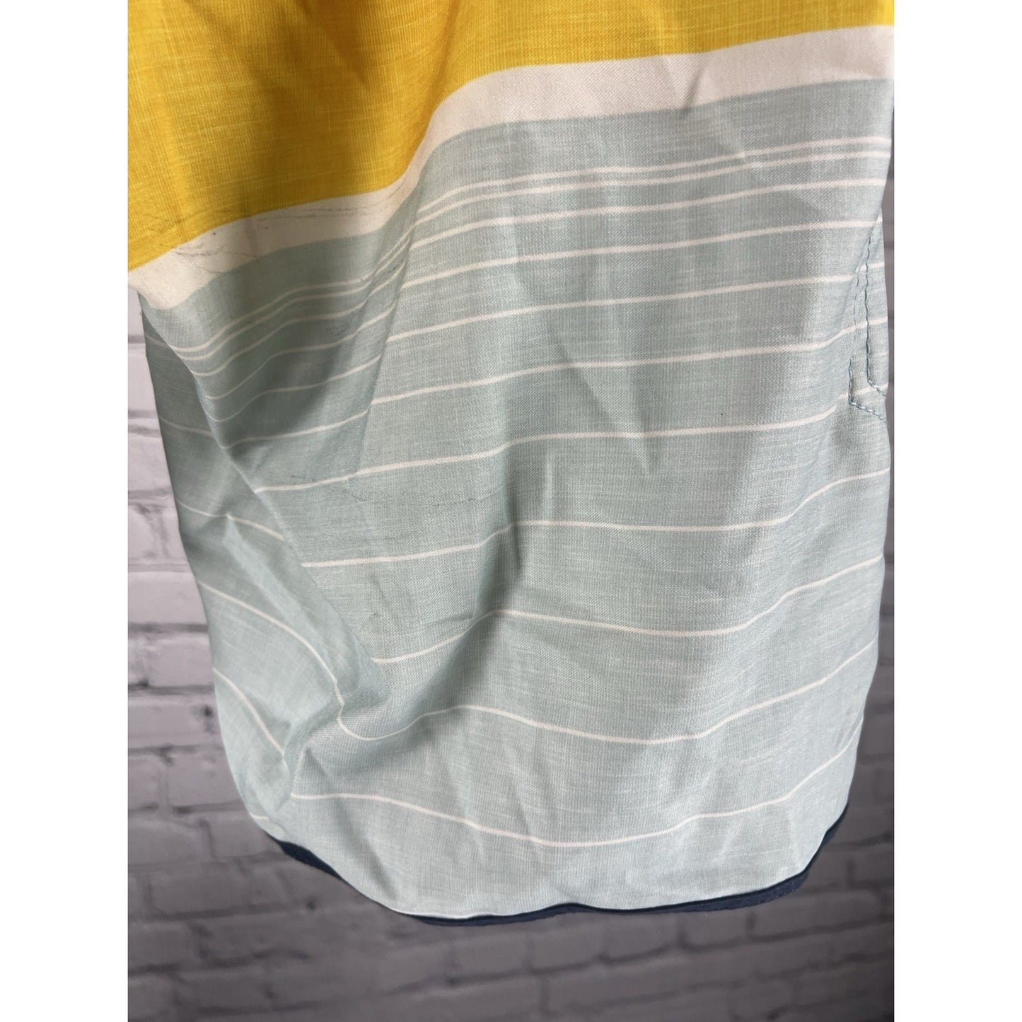 Rip Curl Surf Craft Board Shorts Striped Sunset Colors Pocket Men's Size 34