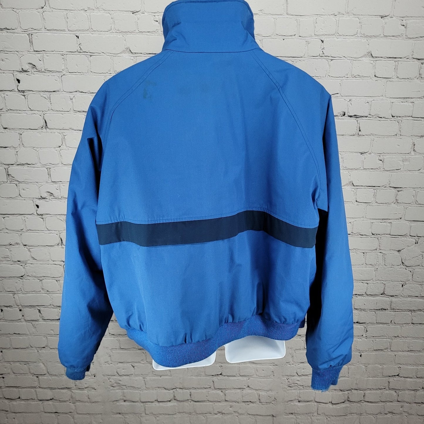 VTG Woolrich Blue Thinsulate Insulated Full Zip Jacket USA Made Size XXL