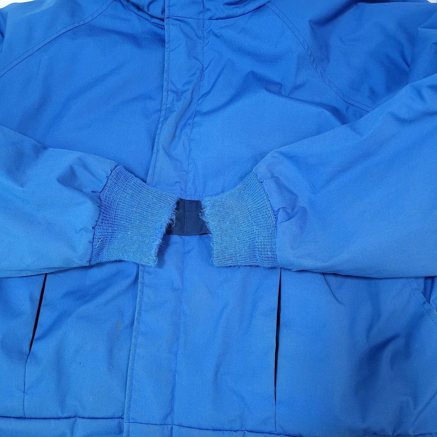 VTG Woolrich Blue Thinsulate Insulated Full Zip Jacket USA Made Size XXL