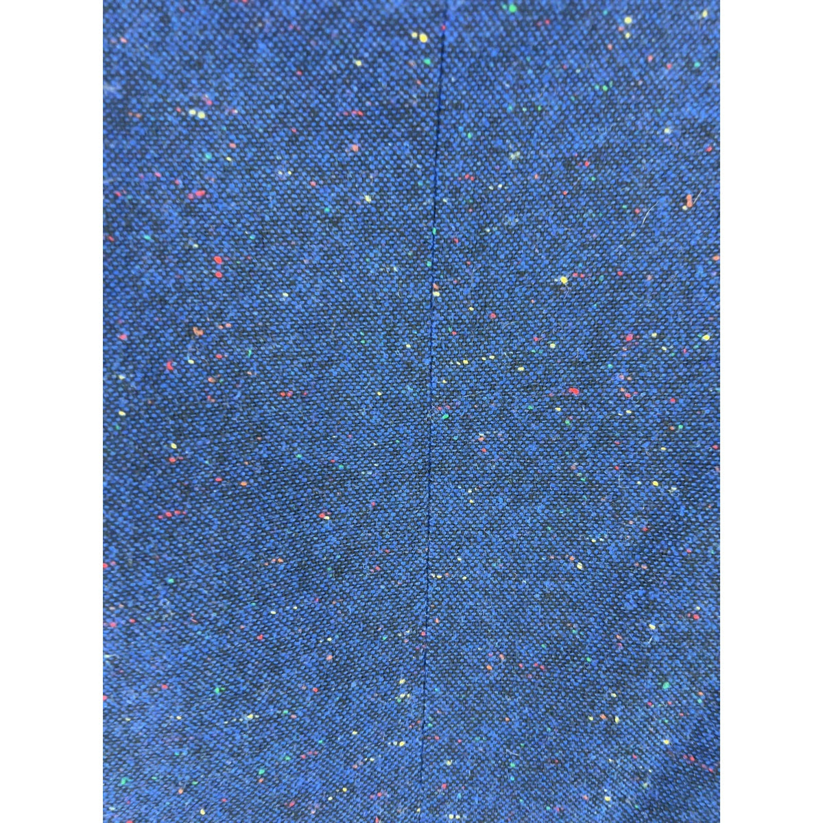 Southern Pines Blue Flecked Tweed 2 Button Sport Coat Blazer Paisley Lined XL
