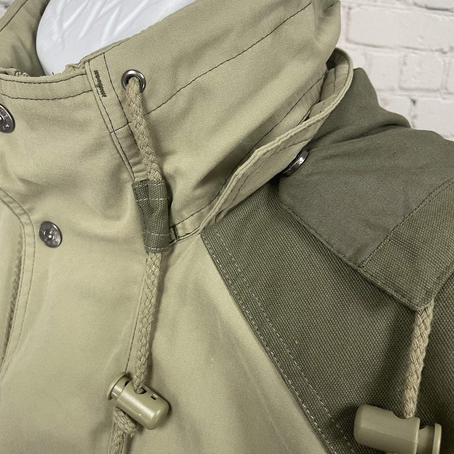 Guide Gear Khaki Green Removable Lining Hood Cargo Pockets Shooting Jacket M