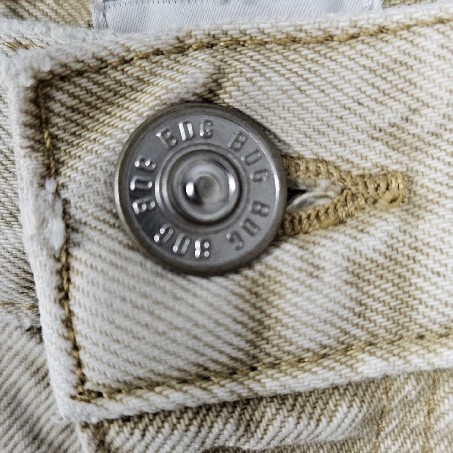 BDG Urban Outfitters Tan 100% Organic Cotton Denim Mom Jean Shorts 27 (26x2.5)