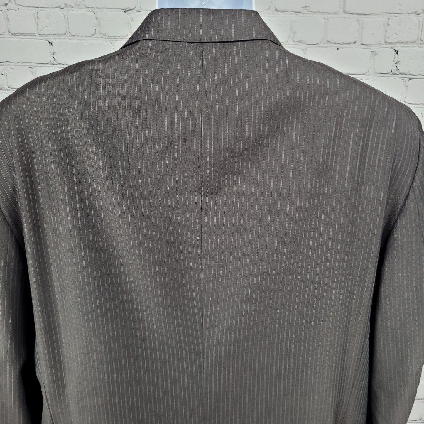 Jos A Bank Brown 100% Wool Gordon Signature Gold Notch Blazer Sport Coat 46R