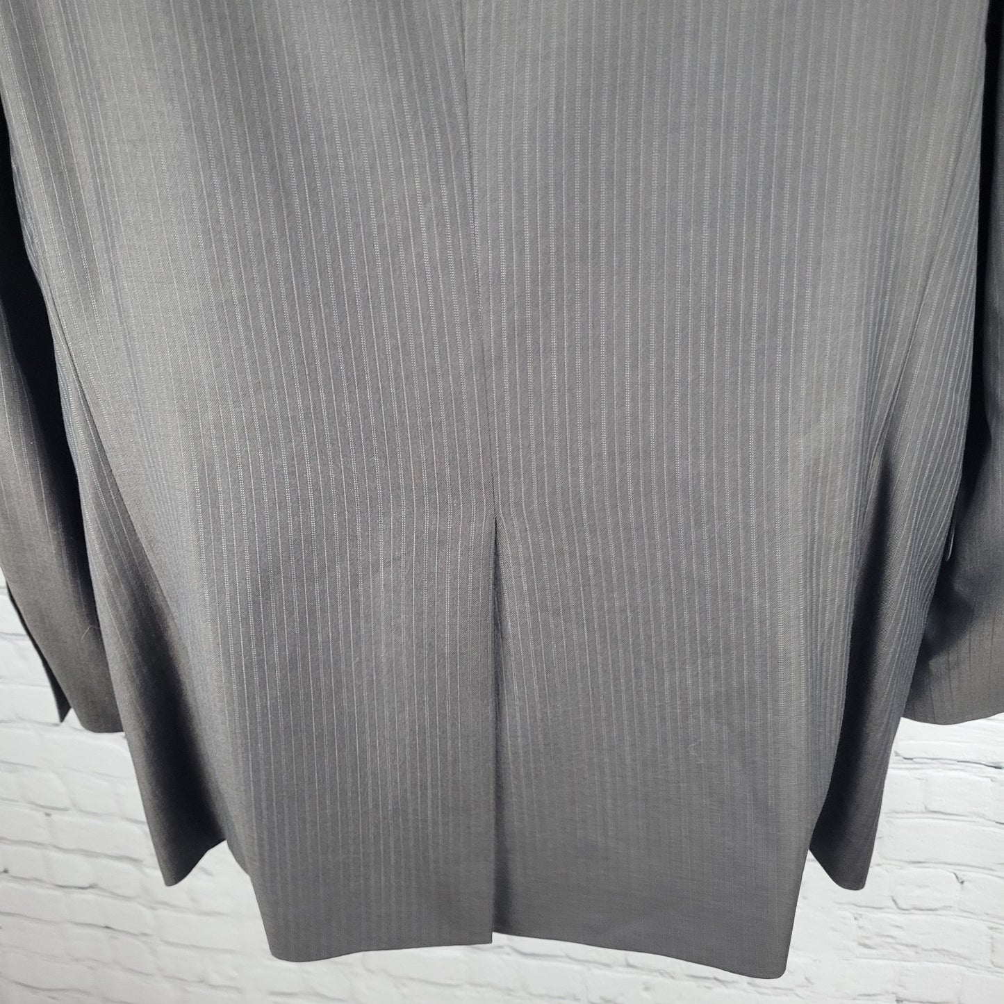 Jos A Bank Brown 100% Wool Gordon Signature Gold Notch Blazer Sport Coat 46R