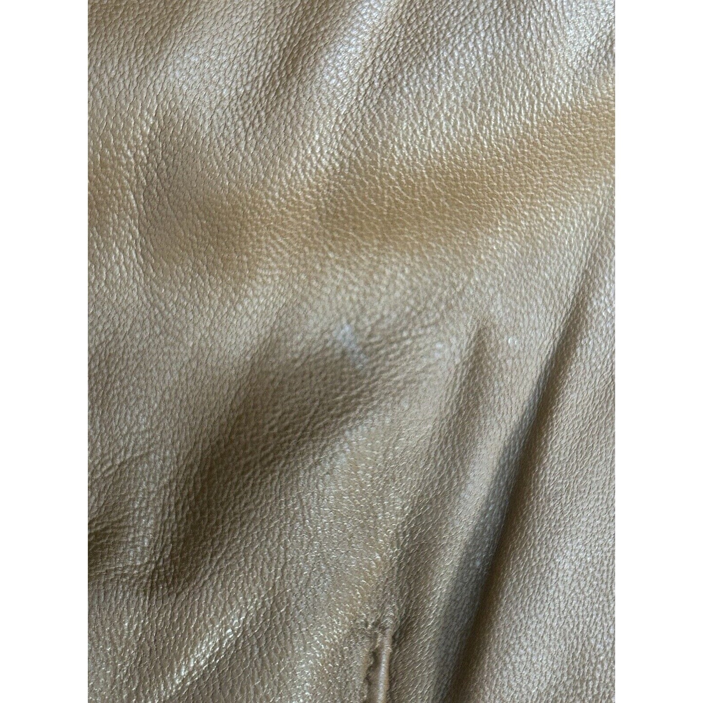 Bod And Christensen Brown Leather Long Sleeve Women’s Jacket Size Small S