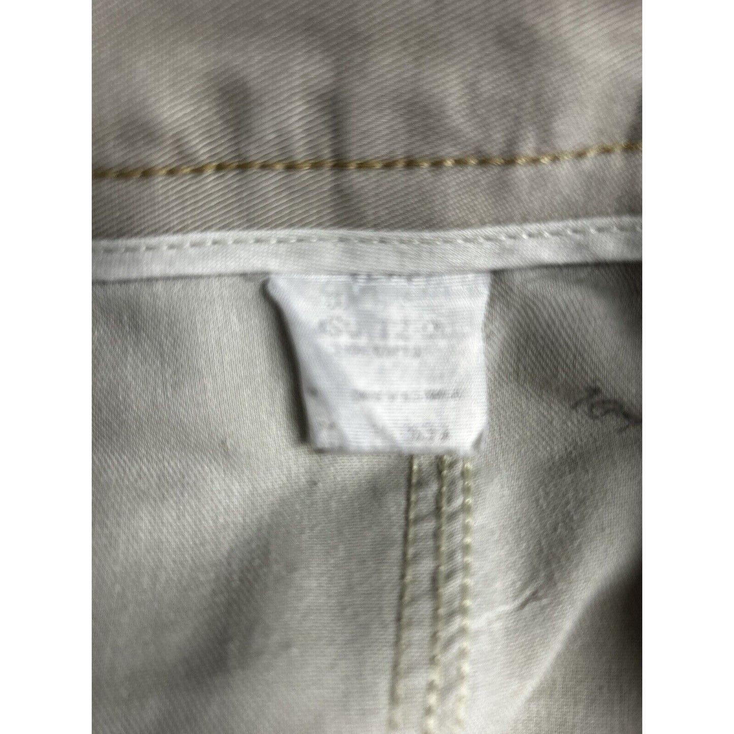 Wrangler Riata Light Tan Straight Leg 100% Cotton Khaki Pants Size 31x30- 95KH