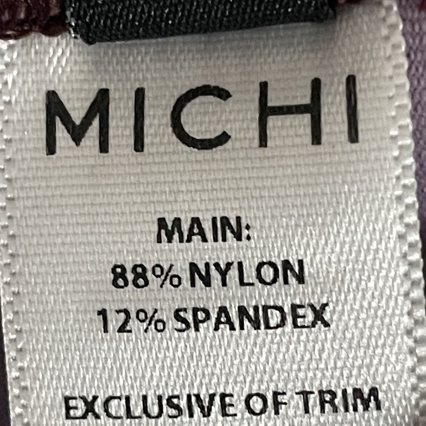 MICHI Print Athleisure Mid Rise Yoga Workout Ankle Stretch Leggings Size XS