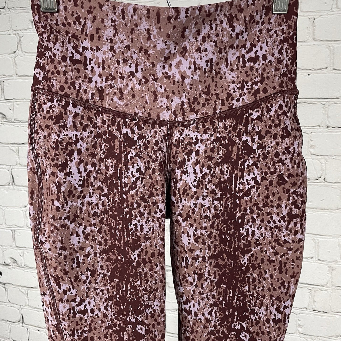 MICHI Print Athleisure Mid Rise Yoga Workout Ankle Stretch Leggings Size XS