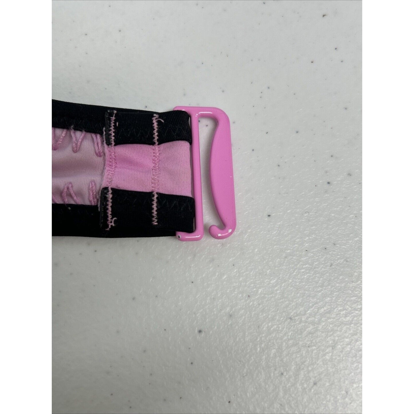 Victoria's Secret Blue Pink The Flirt Bandeau Strapless Swimsuit Bikini Top 34DD