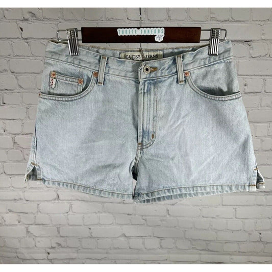 VTG Guess Jeans Authentic Original Design Light Wash Women’s Shorts 29 (28 x 3)