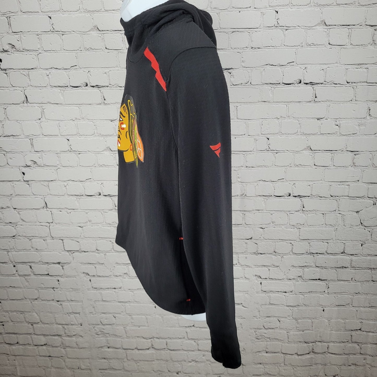 Fanatics Authentic Pro NHL Blackhawks Chicago Lightweight Hoodie Size Small S