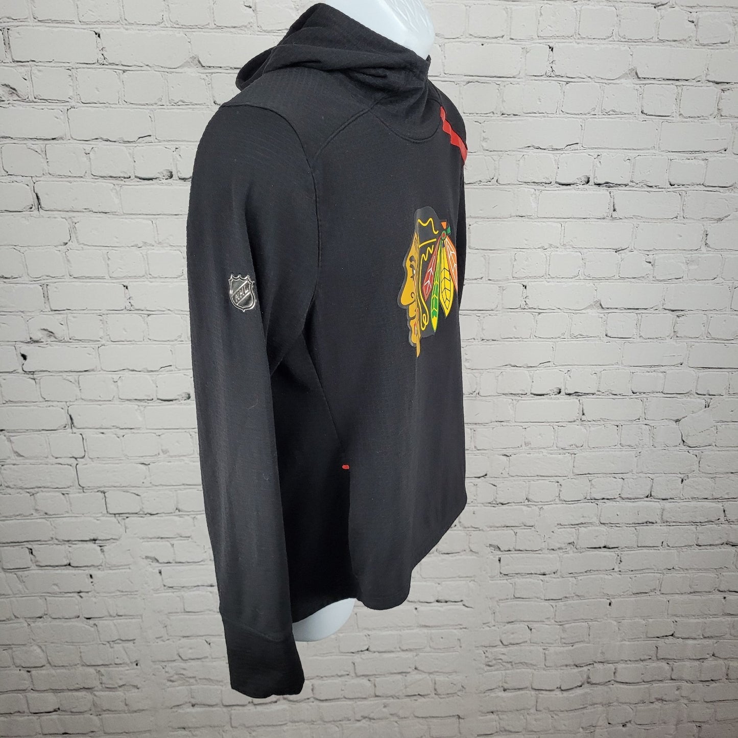 Fanatics Authentic Pro NHL Blackhawks Chicago Lightweight Hoodie Size Small S