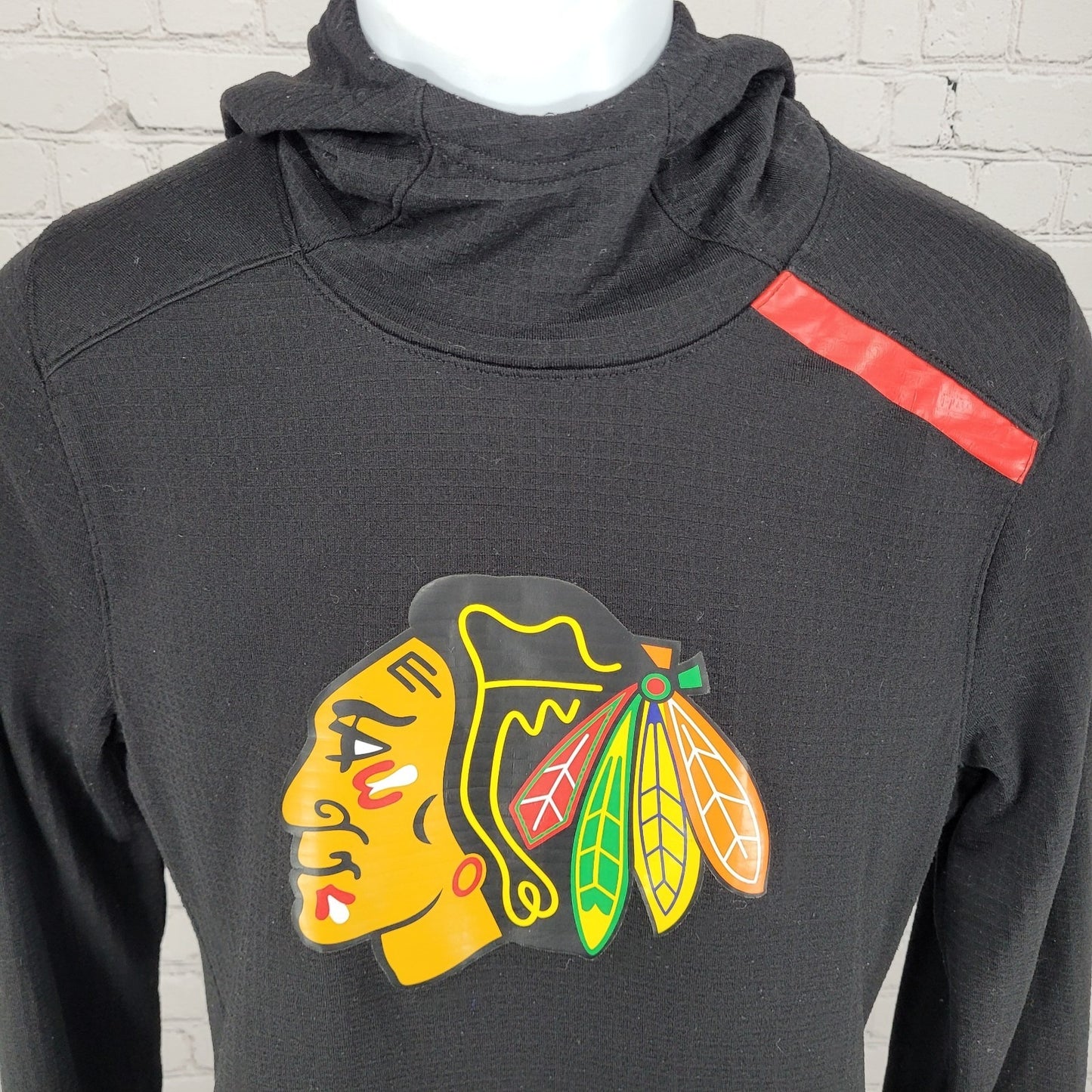 Fanatics Authentic Pro NHL Blackhawks Chicago Lightweight Hoodie Size Small S