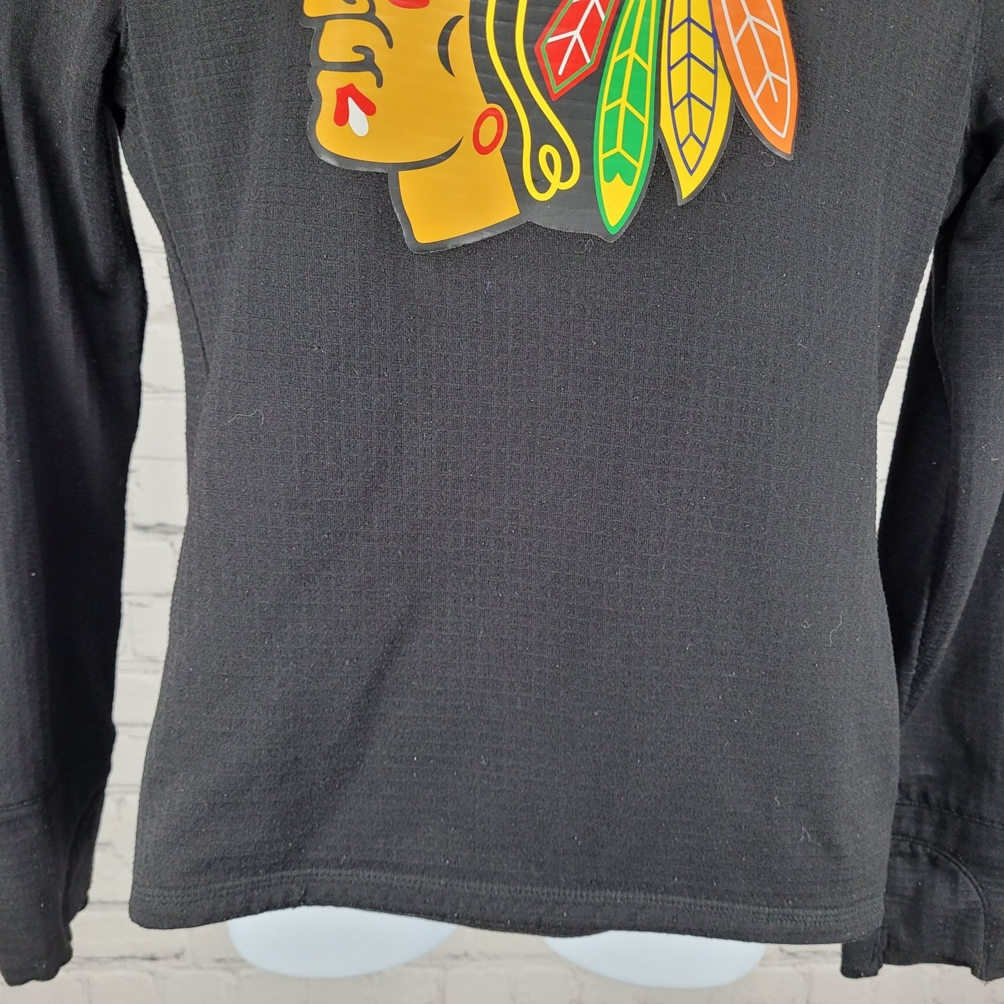 Fanatics Authentic Pro NHL Blackhawks Chicago Lightweight Hoodie Size Small S