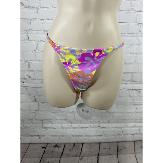 NWT Princess Polly Colorful Floral Maisy Bikini Bottom Women’s Size 6