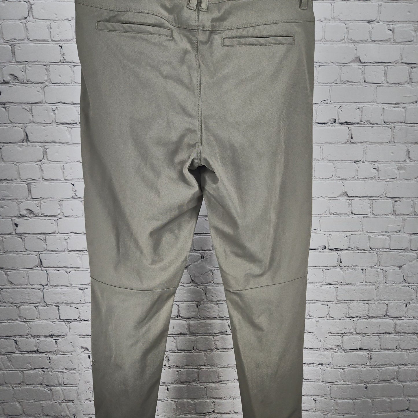 Cuts Clothing AO Taupe Tapered Slim Fit Men's Stretch Chino Pants 33 (34x30)