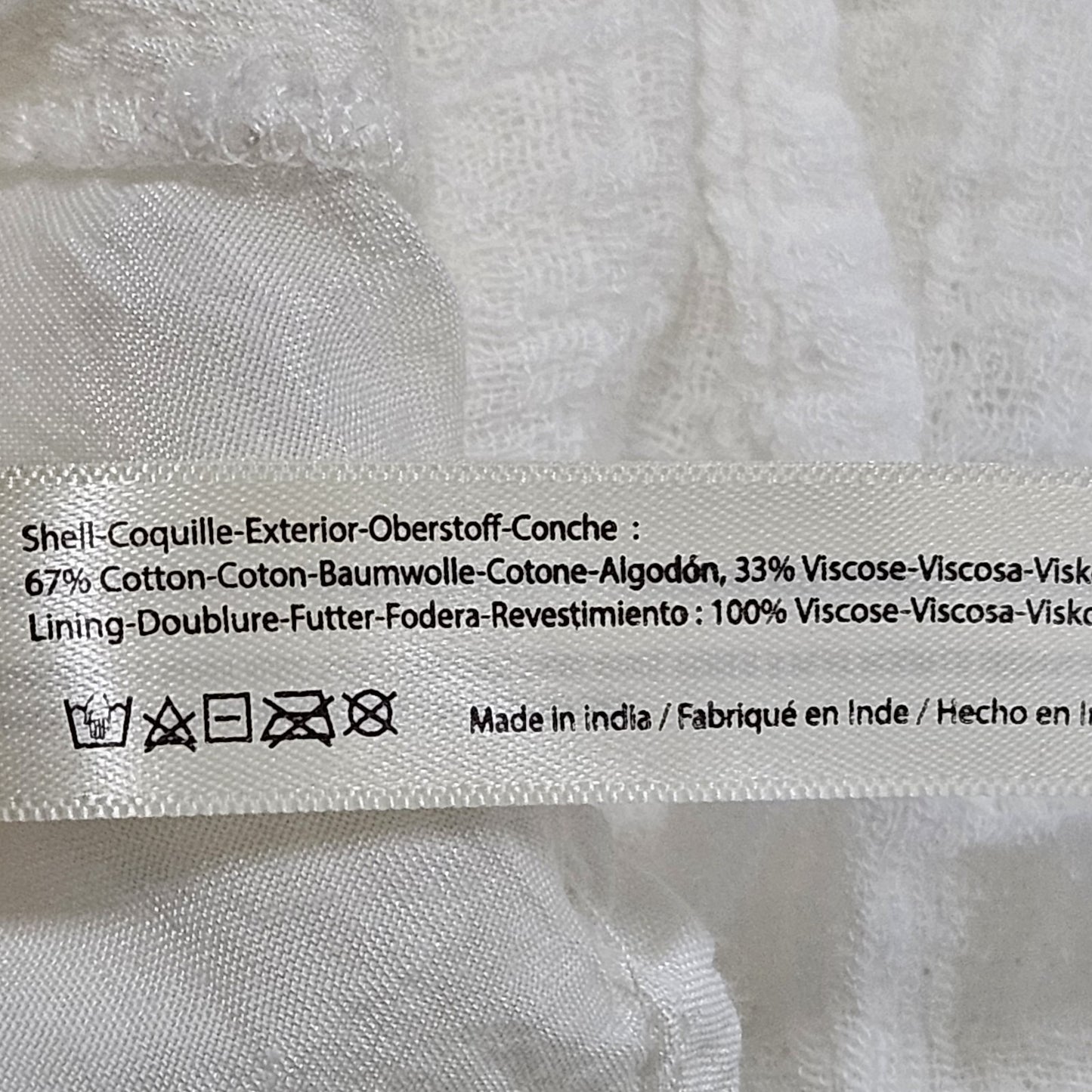 Free People FP One White Gauzy Strappy Boho Smocked Lined Midi Sun Dress XS