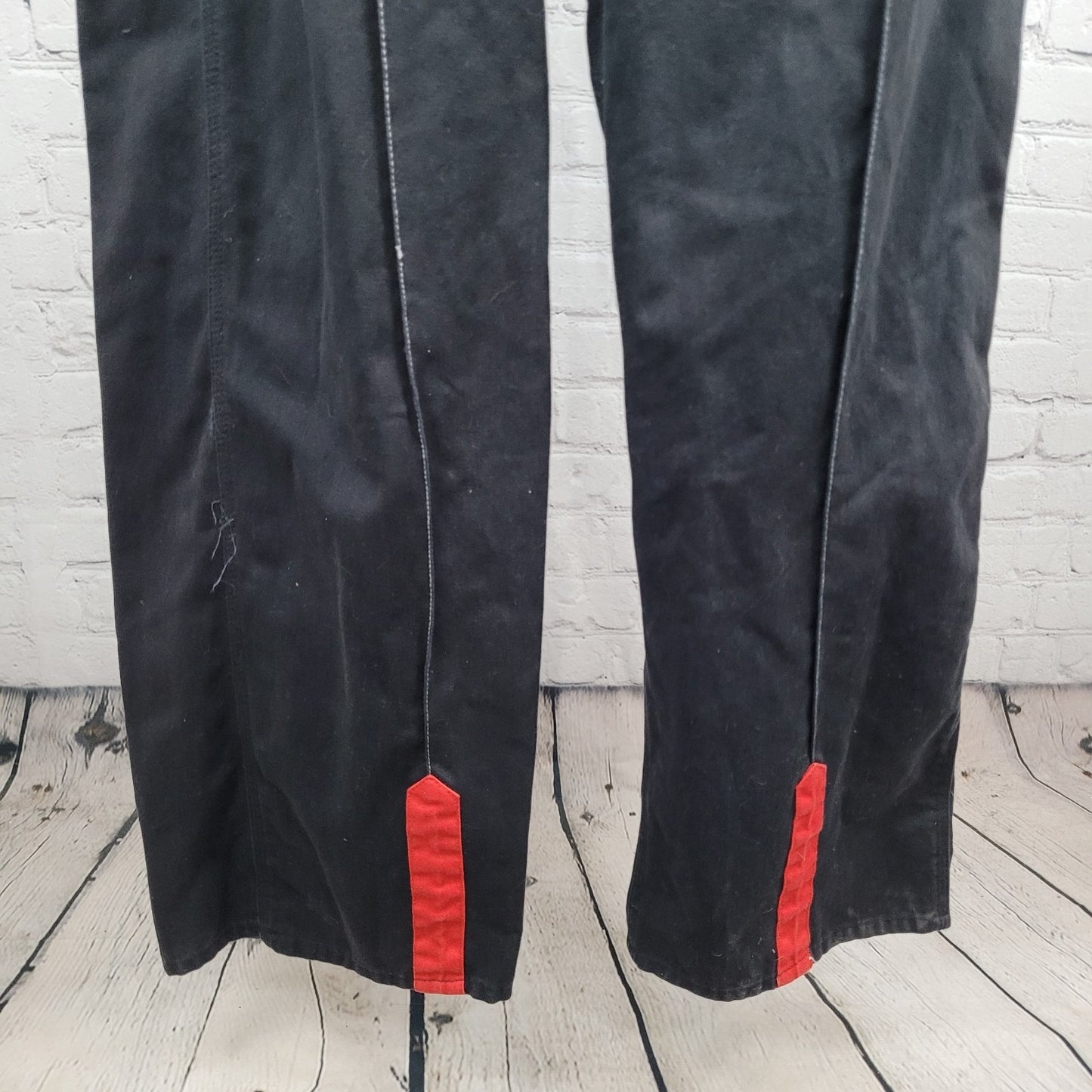 Pinturas Monopol Confecciones Guzman Black Red Snap Painter Coveralls Size XL